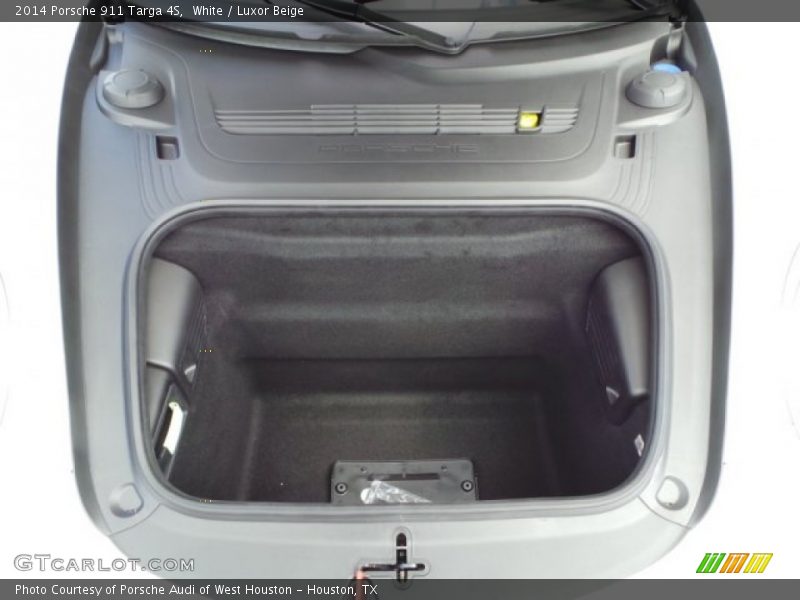  2014 911 Targa 4S Trunk