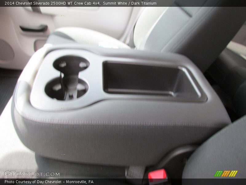 Summit White / Dark Titanium 2014 Chevrolet Silverado 2500HD WT Crew Cab 4x4