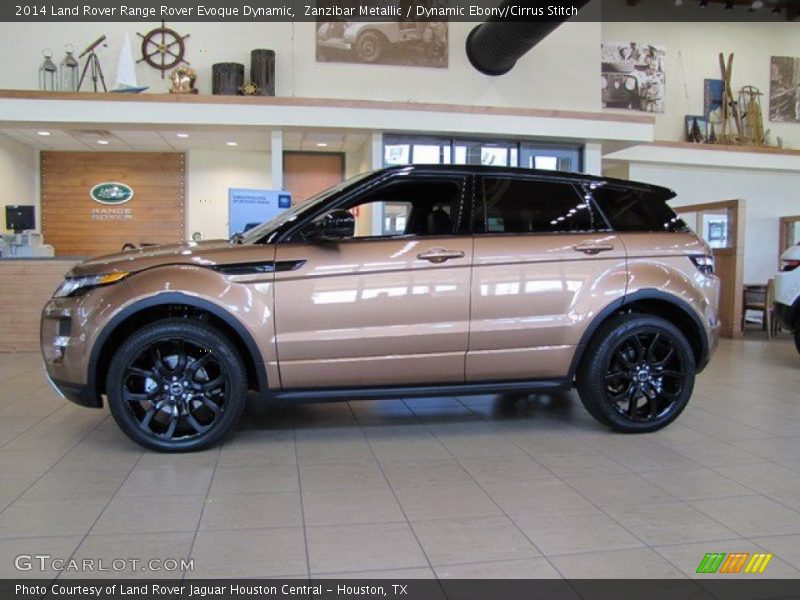  2014 Range Rover Evoque Dynamic Zanzibar Metallic
