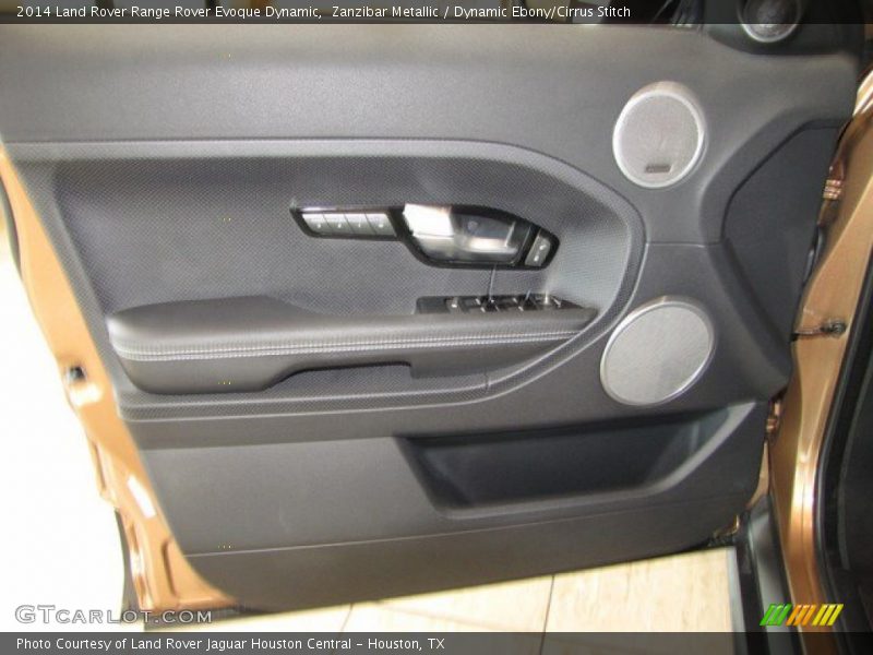 Zanzibar Metallic / Dynamic Ebony/Cirrus Stitch 2014 Land Rover Range Rover Evoque Dynamic