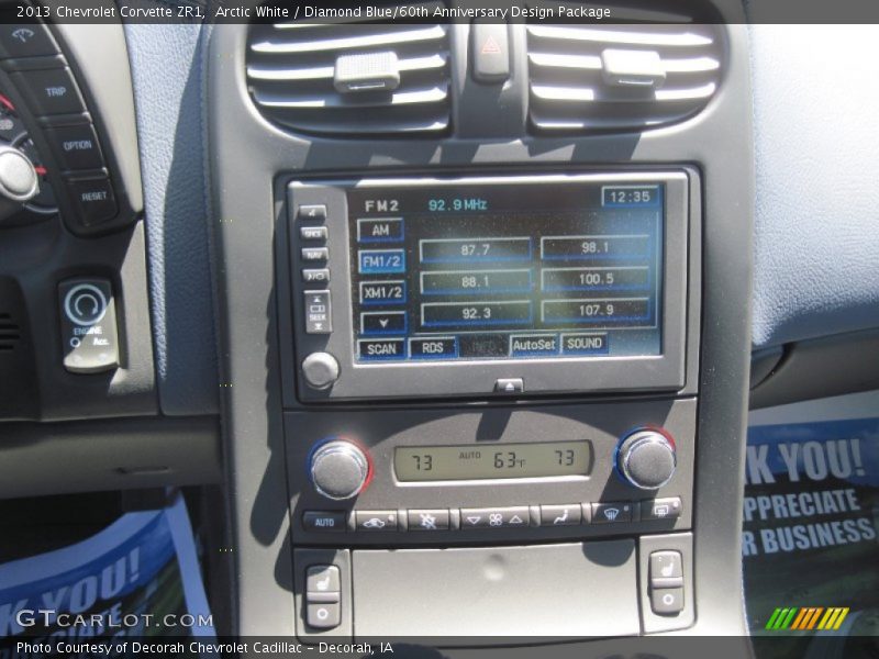 Controls of 2013 Corvette ZR1