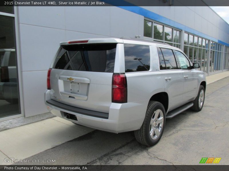 Silver Ice Metallic / Jet Black 2015 Chevrolet Tahoe LT 4WD