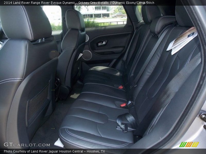 Orkney Grey Metallic / Dynamic Ebony/Cirrus Stitch 2014 Land Rover Range Rover Evoque Dynamic