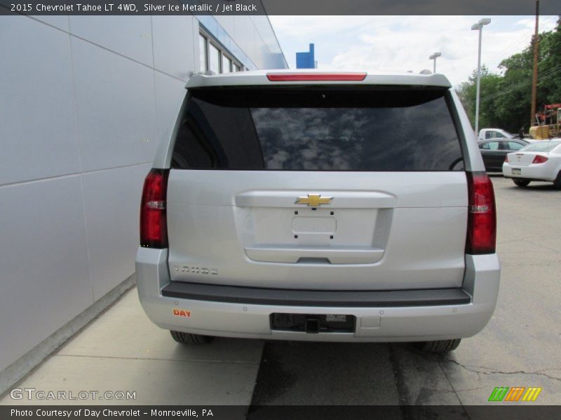 Silver Ice Metallic / Jet Black 2015 Chevrolet Tahoe LT 4WD