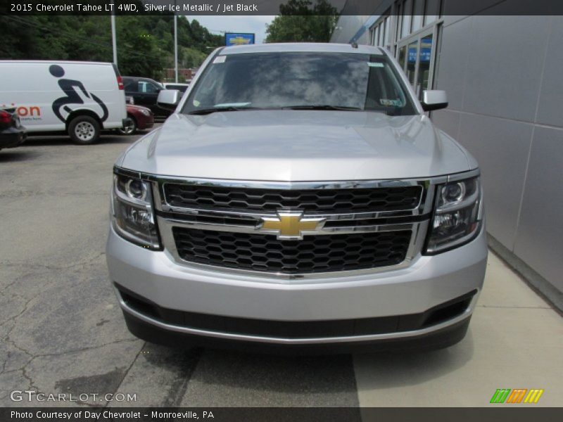 Silver Ice Metallic / Jet Black 2015 Chevrolet Tahoe LT 4WD