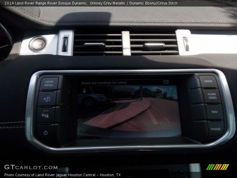 Orkney Grey Metallic / Dynamic Ebony/Cirrus Stitch 2014 Land Rover Range Rover Evoque Dynamic