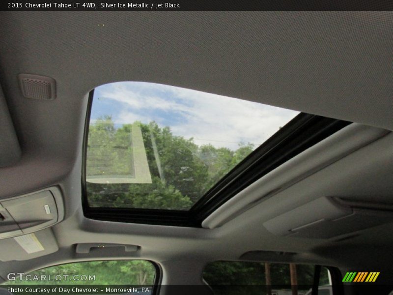 Silver Ice Metallic / Jet Black 2015 Chevrolet Tahoe LT 4WD
