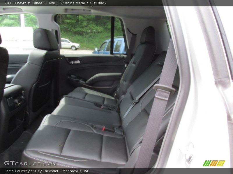 Silver Ice Metallic / Jet Black 2015 Chevrolet Tahoe LT 4WD