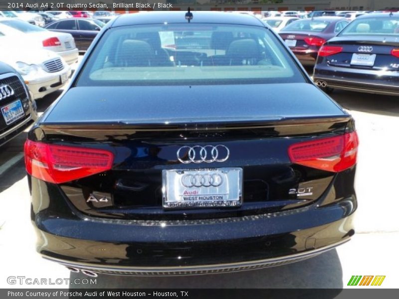 Brilliant Black / Black 2014 Audi A4 2.0T quattro Sedan