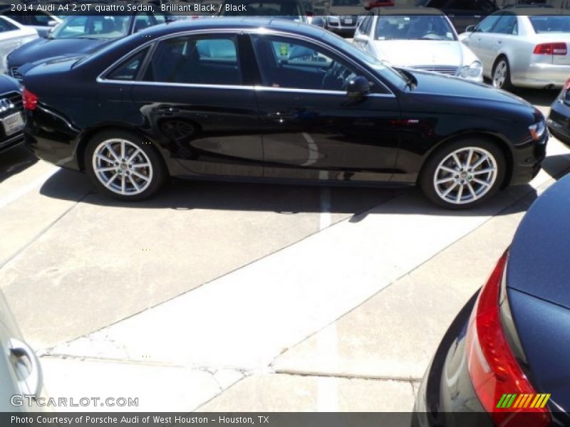 Brilliant Black / Black 2014 Audi A4 2.0T quattro Sedan