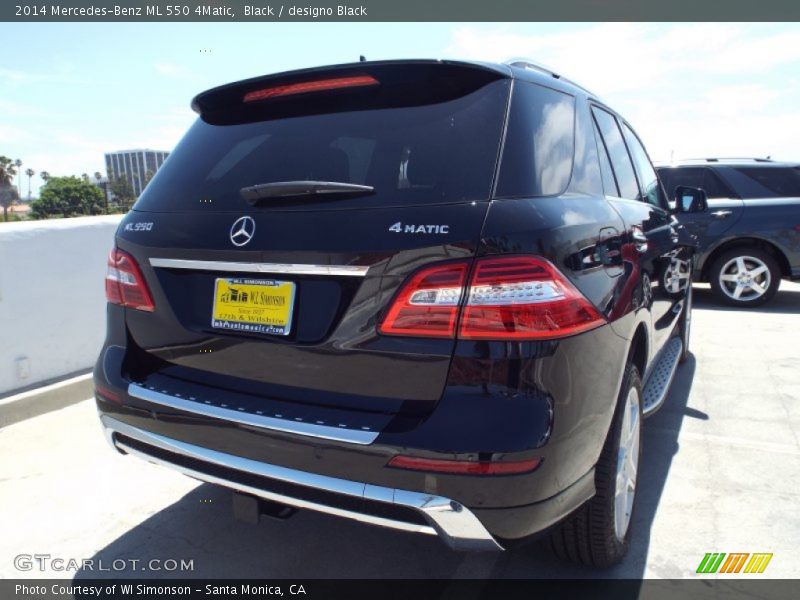Black / designo Black 2014 Mercedes-Benz ML 550 4Matic