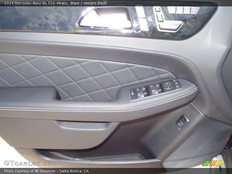 Black / designo Black 2014 Mercedes-Benz ML 550 4Matic