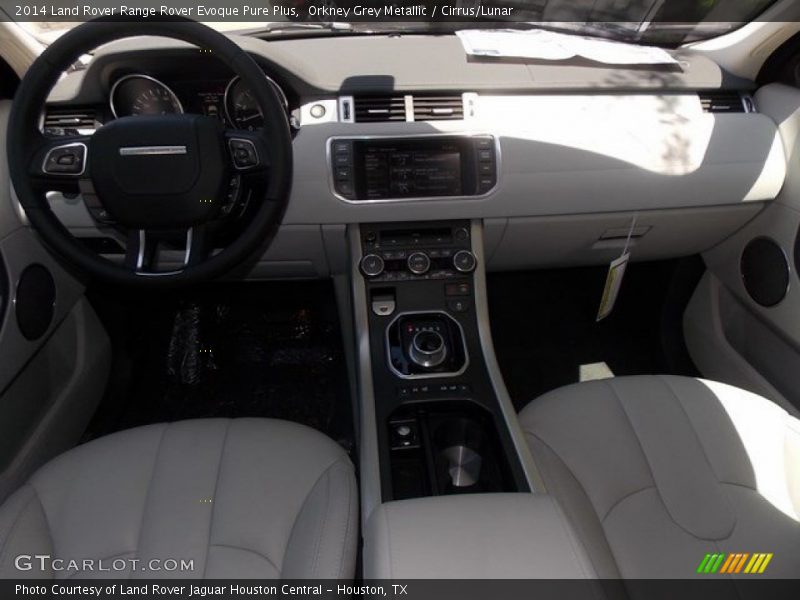 Orkney Grey Metallic / Cirrus/Lunar 2014 Land Rover Range Rover Evoque Pure Plus