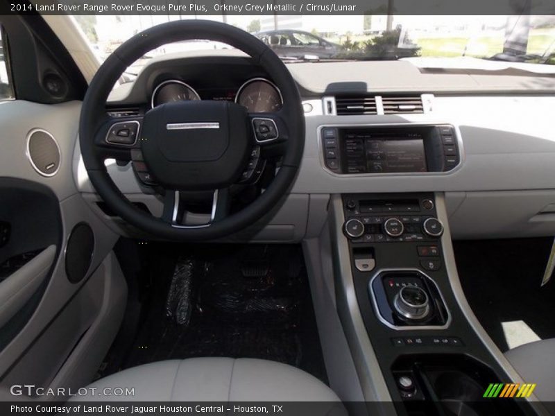 Orkney Grey Metallic / Cirrus/Lunar 2014 Land Rover Range Rover Evoque Pure Plus