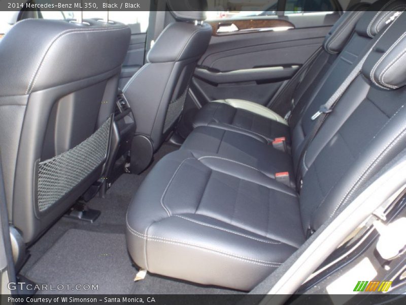 Black / Black 2014 Mercedes-Benz ML 350