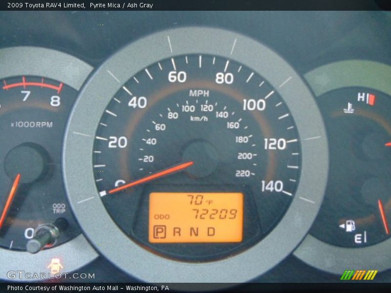 Pyrite Mica / Ash Gray 2009 Toyota RAV4 Limited