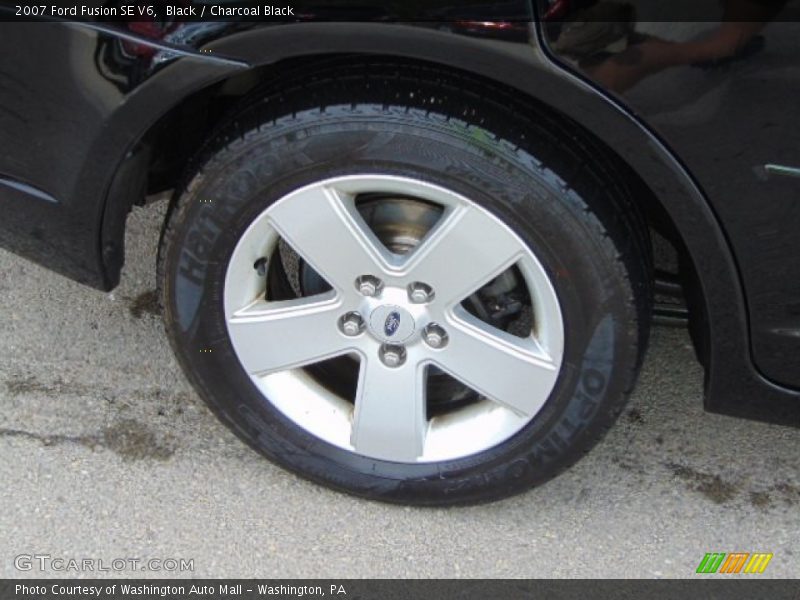 Black / Charcoal Black 2007 Ford Fusion SE V6