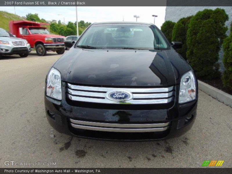 Black / Charcoal Black 2007 Ford Fusion SE V6