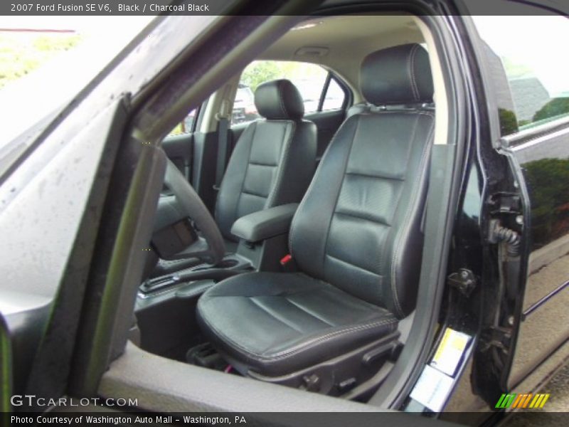 Black / Charcoal Black 2007 Ford Fusion SE V6