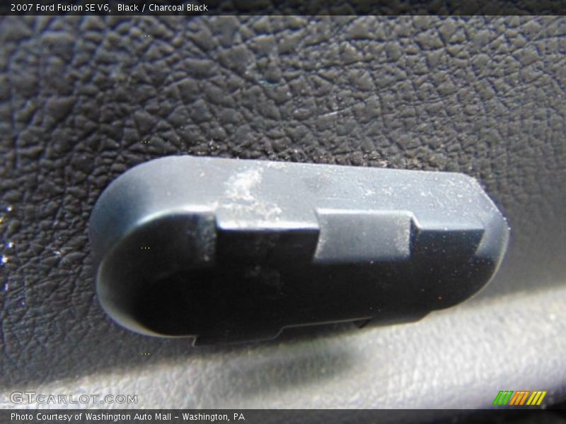 Black / Charcoal Black 2007 Ford Fusion SE V6