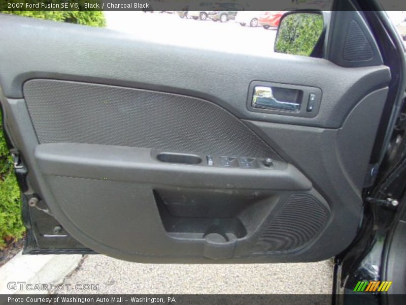 Black / Charcoal Black 2007 Ford Fusion SE V6
