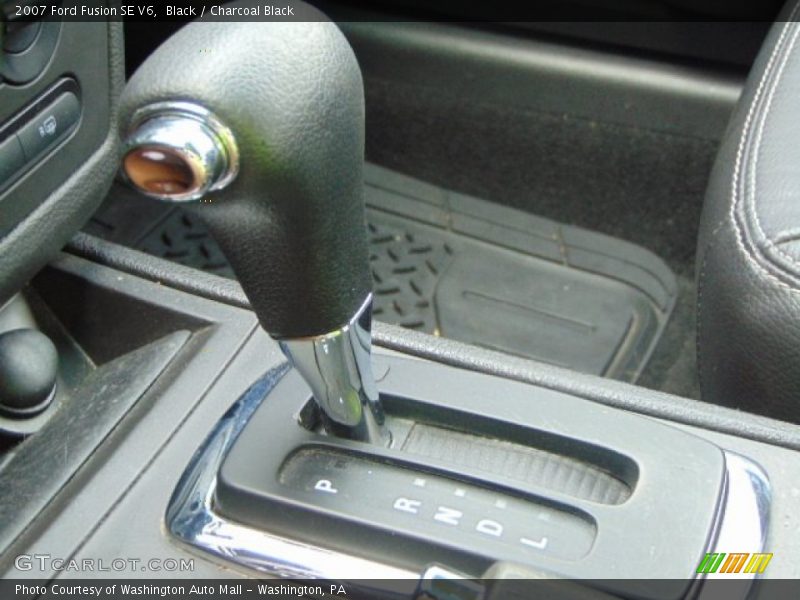 Black / Charcoal Black 2007 Ford Fusion SE V6