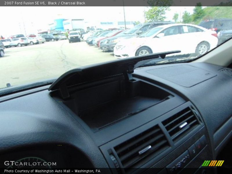 Black / Charcoal Black 2007 Ford Fusion SE V6