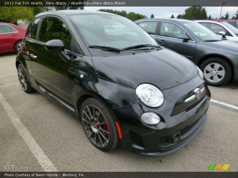 Nero (Black) / Abarth Nero/Nero (Black/Black) 2013 Fiat 500 Abarth