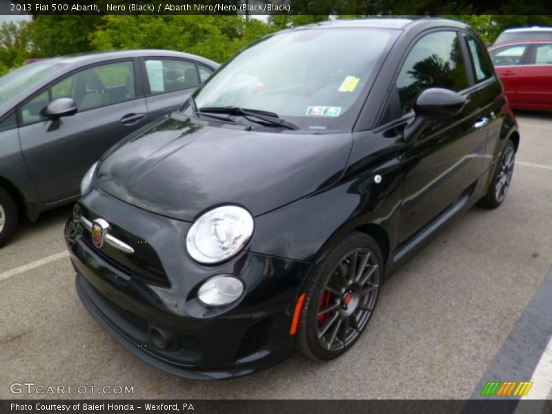 Nero (Black) / Abarth Nero/Nero (Black/Black) 2013 Fiat 500 Abarth