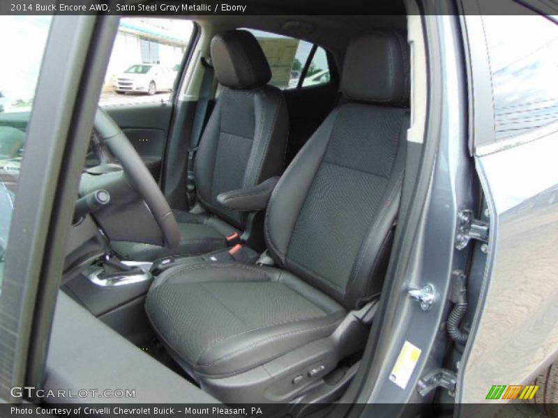 Satin Steel Gray Metallic / Ebony 2014 Buick Encore AWD