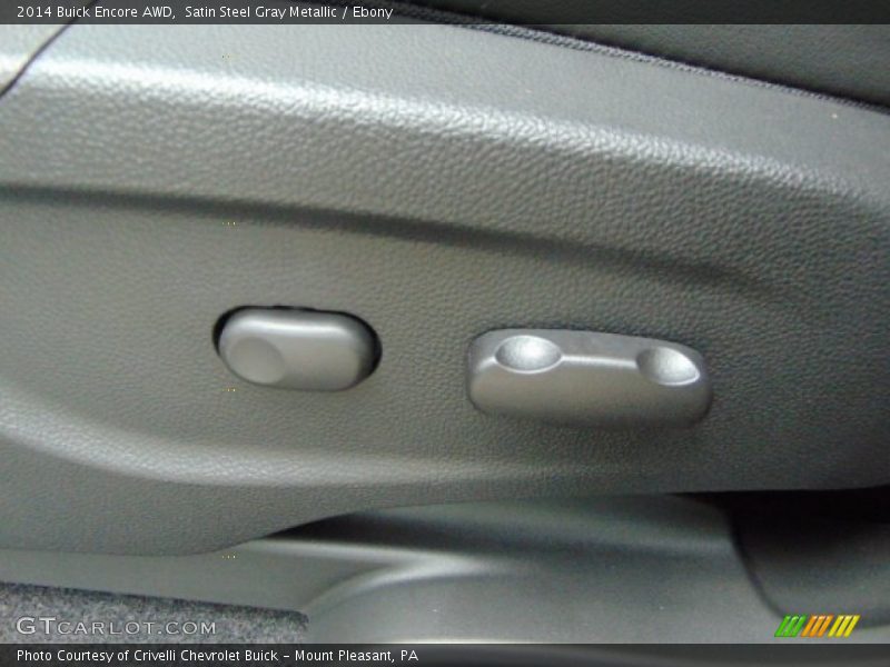Satin Steel Gray Metallic / Ebony 2014 Buick Encore AWD