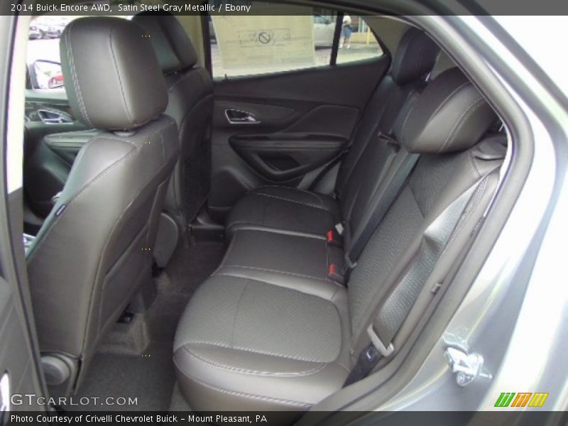 Satin Steel Gray Metallic / Ebony 2014 Buick Encore AWD