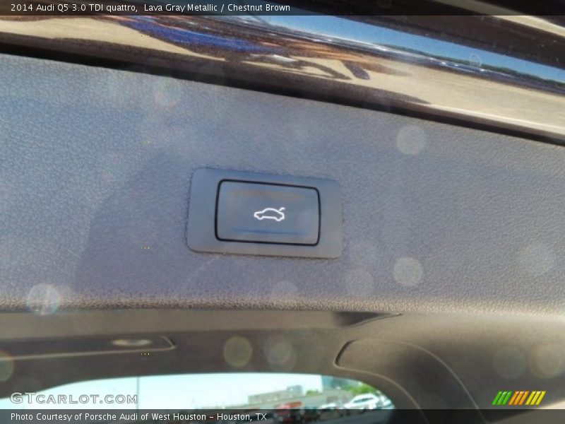 Lava Gray Metallic / Chestnut Brown 2014 Audi Q5 3.0 TDI quattro