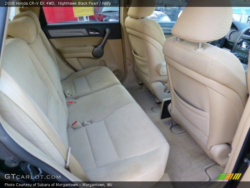 Nighthawk Black Pearl / Ivory 2008 Honda CR-V EX 4WD