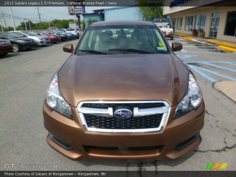 Caramel Bronze Pearl / Ivory 2013 Subaru Legacy 2.5i Premium