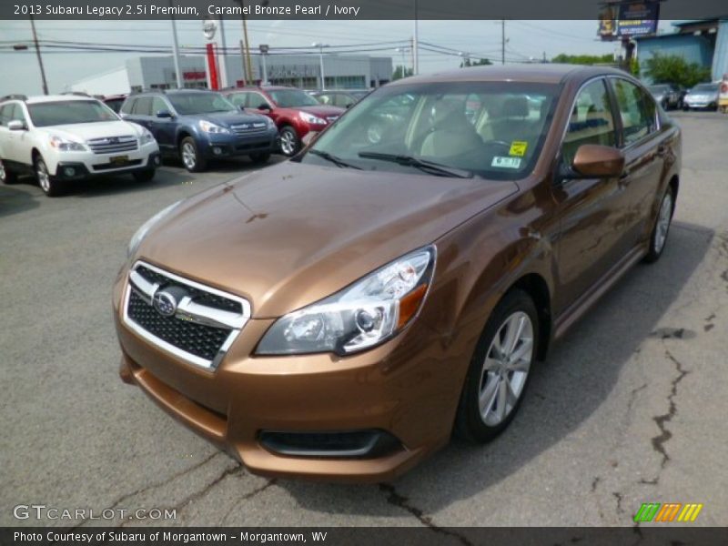 Caramel Bronze Pearl / Ivory 2013 Subaru Legacy 2.5i Premium