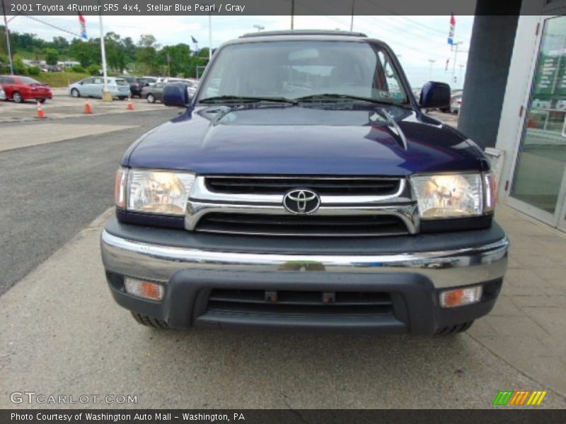 Stellar Blue Pearl / Gray 2001 Toyota 4Runner SR5 4x4