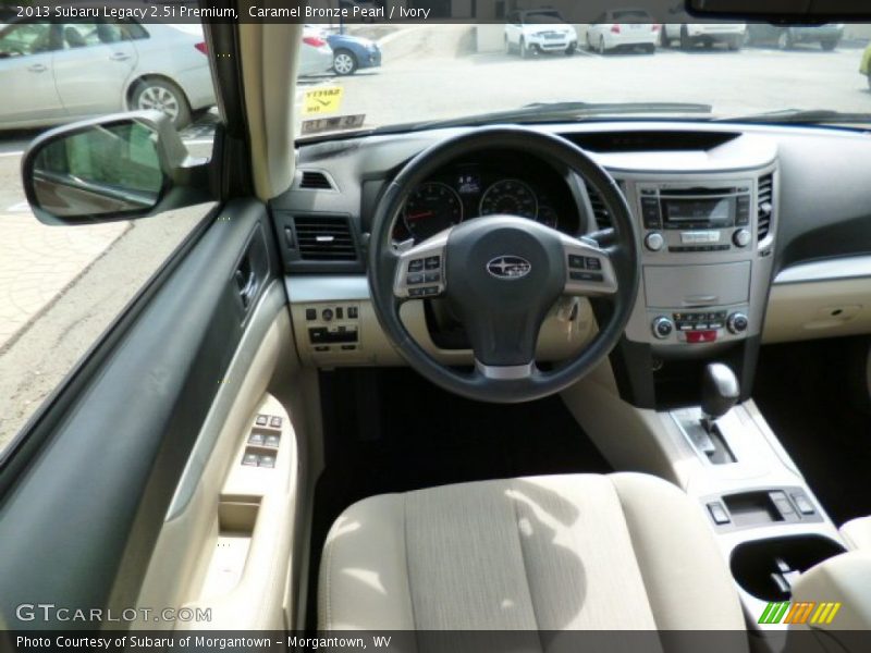 Caramel Bronze Pearl / Ivory 2013 Subaru Legacy 2.5i Premium