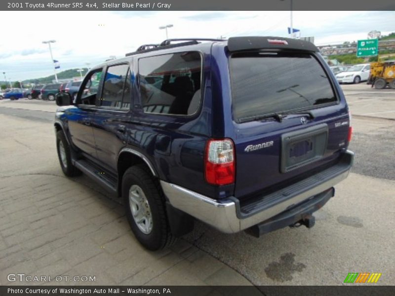 Stellar Blue Pearl / Gray 2001 Toyota 4Runner SR5 4x4