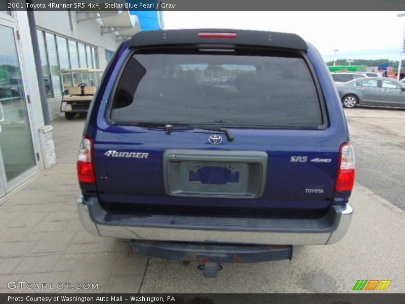 Stellar Blue Pearl / Gray 2001 Toyota 4Runner SR5 4x4