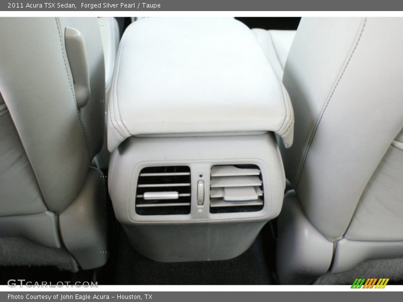 Forged Silver Pearl / Taupe 2011 Acura TSX Sedan