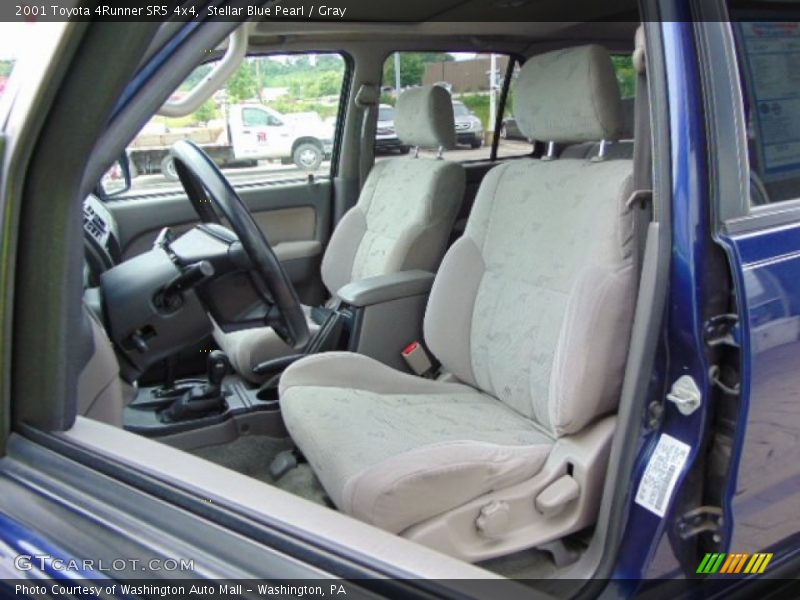 Stellar Blue Pearl / Gray 2001 Toyota 4Runner SR5 4x4