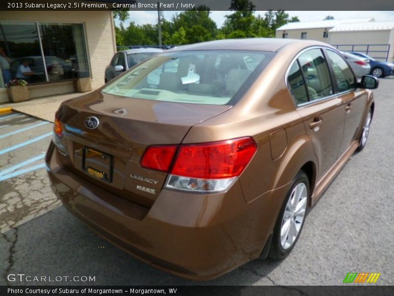 Caramel Bronze Pearl / Ivory 2013 Subaru Legacy 2.5i Premium