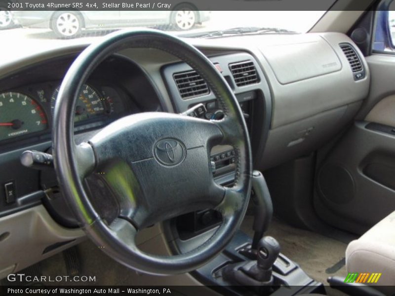 Stellar Blue Pearl / Gray 2001 Toyota 4Runner SR5 4x4