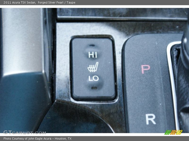 Forged Silver Pearl / Taupe 2011 Acura TSX Sedan