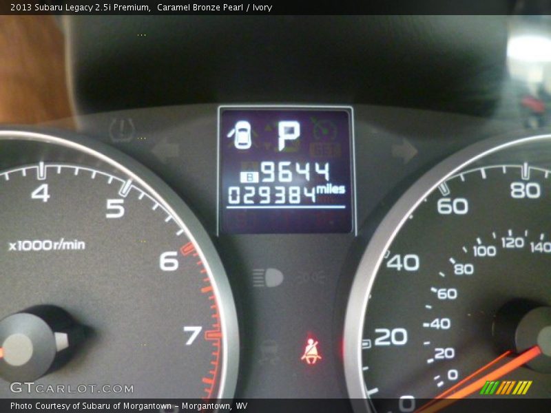 Caramel Bronze Pearl / Ivory 2013 Subaru Legacy 2.5i Premium