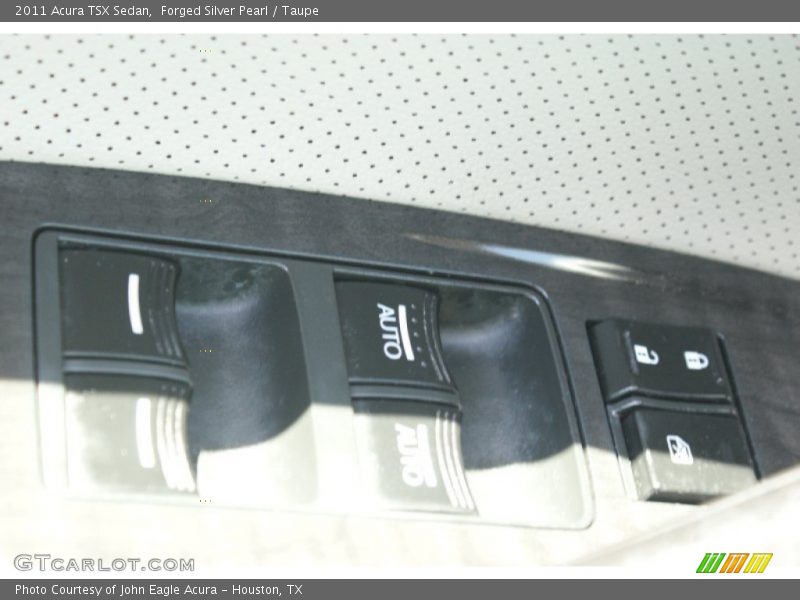 Forged Silver Pearl / Taupe 2011 Acura TSX Sedan