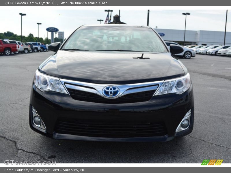 Attitude Black Metallic / Ash 2014 Toyota Camry Hybrid XLE