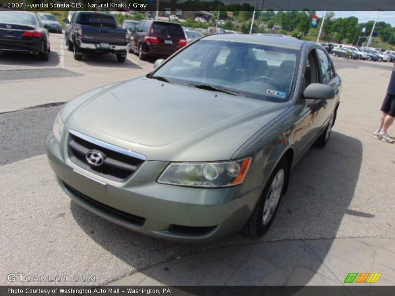 Natural Khaki / Gray 2007 Hyundai Sonata GLS