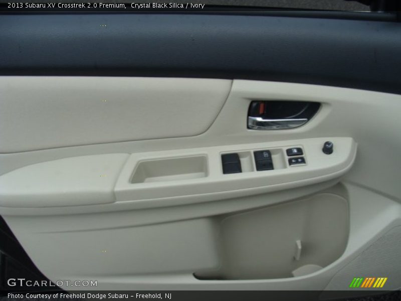 Crystal Black Silica / Ivory 2013 Subaru XV Crosstrek 2.0 Premium